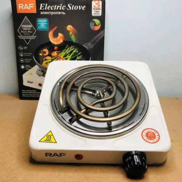 RAF Electric Stove R‑8010B – 1000 W Single Coil Hot Plate – MY Electronics
